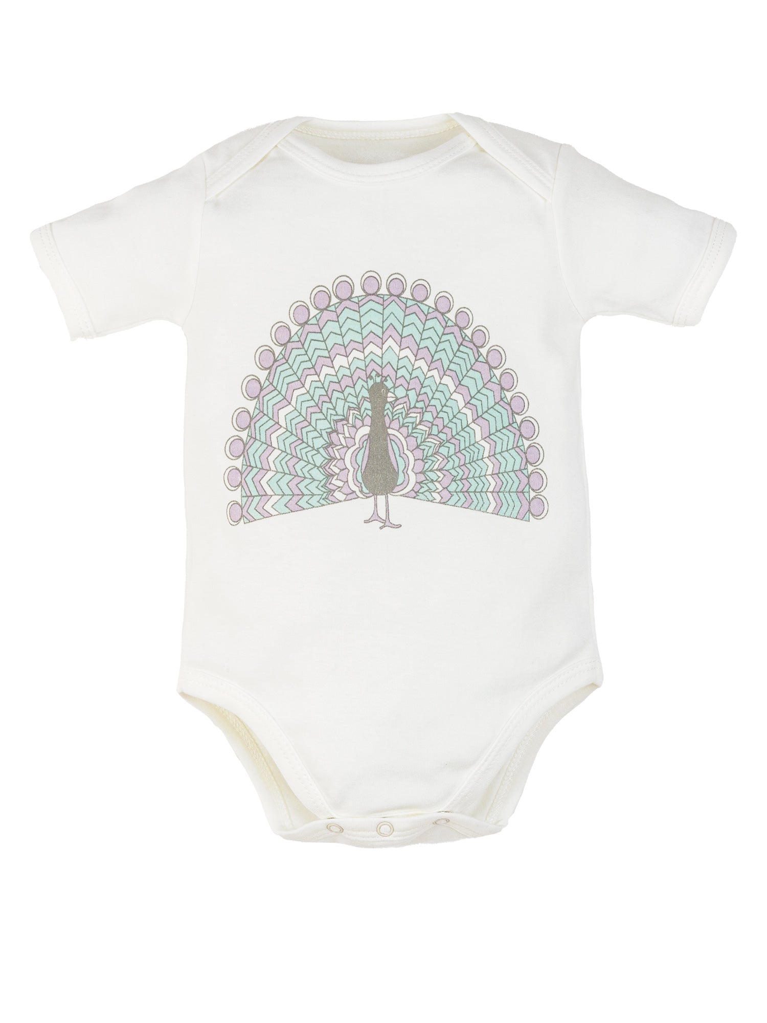 Unisex Baby bodysuit – Short sleeves- Made with Egyptian Organic Cotton - New Baby essentials